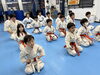 キッズ&ジュニアクラス。「3/11(火)の稽古風景≪ 明石/空手/スポーツ/運動/幼児/小学生/お稽古/習い事≫　」