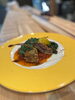 「シェフ渾身の逸品🍽️牛肉のカツレツ🍷」