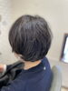 １週間前にパーマ施術「白髪ぼかしカラー【村上市＊癒されたい女性たちのための美容室】」