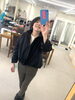 しっかりした素材で花冷えもからもしっかりカード「いつも元気にOPENです❣️」