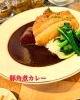 A.日替り 豚角煮カレー「【京成八幡駅TRAD】3/14.ランチメニュー(本八幡カレー店、ランチ)」