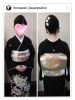 黒留袖(二重太鼓)「黒留袖⭐… 四国中央市 美容室 オゾン 髪質改善 カラー会員 空間除菌 コロナ対策 オゾン殺菌力 ブライダル 成人式 着付け ヘアメイク 美容師 理容師 顔剃り 新居浜市」