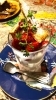 絶品🍓いちごのミルフィーユパフェ「ナッツ🥜の《乙女グルメ》Vol.3　＠遊食屋ぱたや（伏見桃山）」