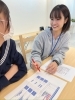 教室での学習の様子「「数学ワークを、作業としてこなさない！」中1女子の成長ストーリー【大分市の個別指導塾/明野校/高校受験/大学受験/定期テスト対策/英検/中学生勉強法】」