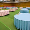 卒業祝賀会の会場設営を行わせていただきました「本日(3/17)の仕事現場」