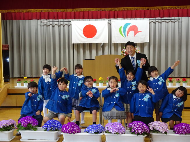 卒園おめでとう!!「バイバイ!またね🎵👋」
