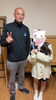 合格の報告に来てくれた生徒と記念写真㊗️「㊗️第一志望校合格！努力が実を結んだ瞬間」