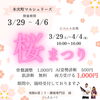 イベントチラシ「春がきました❗️さくら祭りシーズン🌸」