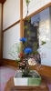 「父の生花2作品目完成致しました。」