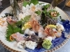 6,500円コース　姿造りの写真です。「送別会・歓迎会にはプリップリの地魚を！🎣あかりのコース料理をご紹介🙌」