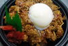 野菜たっぷりの特製無水キーマカレー！「今日のお弁当のイチオシはキーマカレー！」