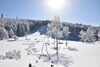 雪の入笠湿原「頂上ゴンドラ駅から15分。お気軽な雪の入笠湿原へ」