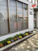 郵便局の花壇「幸せを振り撒くお花たち」