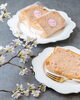 桜シフォン「船堀駅前トキビル2階けさらんぱさらんです。季節限定桜シフォン販売しています。」