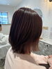 ピンクインナーカラーのお客様です「春色ピンクカラー☆青梅市河辺駅から徒歩5分☆「Nico pal hair salon 」」