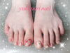 フットがお得❤︎税込4000円「春フットネイル❤︎SALE税込4000円【札幌北区北24条ネイルサロン　yuki puri nail】」