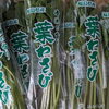 「醤油漬けに！葉わさびです【福島市の八百屋さん 幸青果/福島市、伊達市・伊達郡、二本松市など県北中心にお届けします！】」