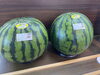 大きなスイカ🍉「大きなスイカが入りましたよ~😄🍉 バナナお買い得です🍌 ご来店お待ちしております🎵 枚方ビオルネ地下1階 新鮮果実 日野屋」