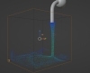 「Blenderで水のアニメーション」