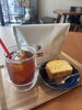 パウンドケーキと水出しアイスコーヒー「新スイーツ『パウンドケーキ』と季節限定『水出しアイスコーヒー』」