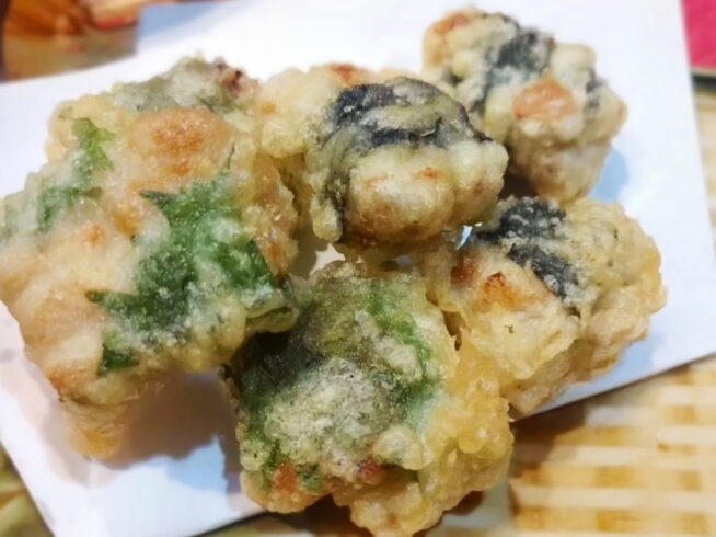 納豆の天ぷら「まいぷれ見ると得をする!?」