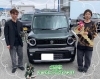 ご納車おめでとうございます❗️✨「ハスラータフワイルドの納車式❗️  MS06ザクも一緒に🤭✨」