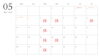 5月度のお休み予定です。「5月のお休み予定です【新潟市東区 整体 腰痛 姿勢 骨盤矯正 お子様連れOK 近くの整体院】」