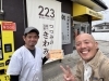 「会津若松市河東町にあります餃子房223 TSUTSUMI 河東本店。 オーナーの加藤さんと打合せでした♪」