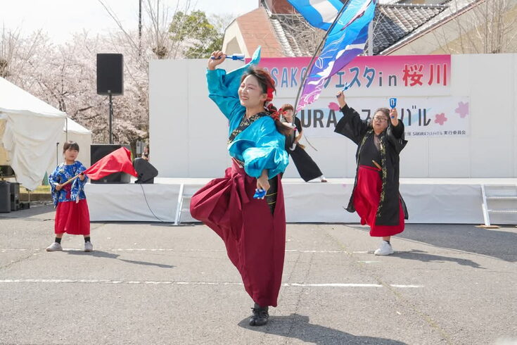 一緒に踊ったり旗振り.スタッフさん募集中「4/20(日)静峰ふるさと公園にて🥰」