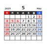 「北陽商会　5月休業日のお知らせ」