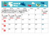 5月営業日カレンダー「【GW営業日】5/3(土)～6(火)は営業します(予約のみ）」