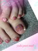 お花❤︎フットネイル「足浴coming soon【札幌北区北24条ネイルサロン　yuki puri nail】」