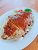 中華トンテキ回鍋肉(ホイコーロー)ソース「4/25 Today’s Special 中華トンテキ回鍋肉(ホイコーロー)ソース 日替わり　おすすめ　ランチ　夜ご飯　木更津　中華　金龍」