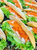 スモークチキンのキャロットラペ「麦の極・ブールフェア」