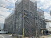 足場「作新建装　今週の施工」