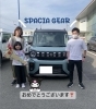 素敵なお写真ありがとうございます📸♡「スペーシアギア⚙️の納車式❗️」