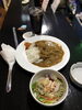 カレーセット¥1000「明日もランチ営業しまーす」