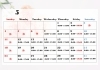 5月の営業カレンダー「5月の営業日のご案内」