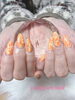 「春❤︎マーブルネイル【札幌北区北24条ネイルサロン　yuki puri nail】」