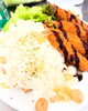 エビピラフ&エビフラ😋「⭐️OBANYAのランチ&ワンコインお弁当 ⭐️」
