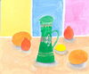 「モチーフ：スペイン製の水差し」