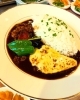 トロトロ牛スジとナスの欧風カレー(チーズ付)「京成八幡駅TRAD】5/2.ランチメニュー(本八幡カレー店、ランチ)」