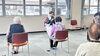 足の指先、笑顔いっぱい、体操しました✨「行方市 元気で—さ—びす 玉造地区 行って参りました🥰」