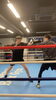 「190cm VS 180cm🥊リベラルボックスジム！岡山市東区ボクシング・キックボクシング・フィットネス・パーソナルジム」