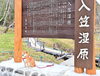 わんこも記念写真「わんこと一緒、入笠湿原」