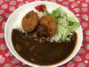 「本日のAランチは　ヒレカツカレー🍛」