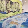 「紫陽花染め体験から生まれる」