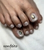 フットネイル「初めてのフットジェルネイルはConfeitoで！安心・丁寧なケアで足元から気分一新♪Confeito（コンフェイト）＠福生駅徒歩5分」