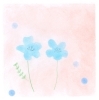「ネモフィラのイラスト💙」
