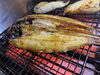 「北海道産真ほっけ、焼きでご提供中！脂のり抜群の定番人気メニュー」